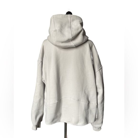 Night or Day Light Grey Pullover Chunky Fleece Lined Hoodie (Size: XL) - Picture 5 of 16